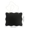 STOBOK Back to School Wall Chalkboard Erasable Memo Board Sign Double Sided Hanging Board view 2