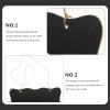 STOBOK Back to School Wall Chalkboard Erasable Memo Board Sign Double Sided Hanging Board view 4