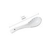 Bulk Spoons Set 10 Small Ceramic Soup Spoons, Simple Bone China Spoons, Bowls and Saucers Set Household Jingdezhen Tableware Spoons for Eating (Color : E) view 2