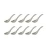 Bulk Spoons Set 10 Pcs Ceramic Spoons Nordic Household Children's Complementary Food Meal Spoons Small Tablespoons Tablespoons Spoons Spoons for Eating (Color : D) view 1