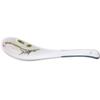 Bulk Spoons Set Bone China Ceramic Set Household Small Soup Spoon 10 Pieces Hand-painted Lotus Porcelain Soup Spoon Length 5.3 Inches Spoons for Eating view 1