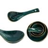 Bulk Spoons Set Ceramic Soup Spoon Set Household Soup Spoon 10-piece Set Nordic Creative Phnom Penh Porcelain Soup Spoon 5.5 Inches Long Spoons for Eating view 3