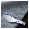 Bulk Spoons Set Spoon Ceramic Spoon Small Soup Spoon Jingdezhen Ceramic Soup Spoon Blue and White Exquisite Spoon Household Soup Long Handle Spoons for Eating (Color : A) view 3
