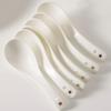 Bulk Spoons Set Can Ceramic Soup Spoon Set Household Rice Spoon 10 Pieces Creative Porcelain Soup Spoon 5.4 Inches Long Spoons for Eating view 3