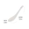 Bulk Spoons Set 10 Pieces Of Household Simple Pure White Bone China Small Spoon Creative Ceramic Household Small Spoon Spoon Soup Spoon Small Rice Spoon Spoons for Eating view 2