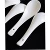 Bulk Spoons Set 10 Pieces Of Household Simple Pure White Bone China Small Spoon Creative Ceramic Household Small Spoon Spoon Soup Spoon Small Rice Spoon Spoons for Eating view 4