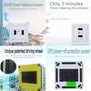 UIBAO Window Cleaner Robot,Smart Window Vacuum Cleaner,Automatic Glass Cleaning Robotic for Interior/Exterior Highrise Windows with Remote Control Window Smart Cleaner Kit view 4