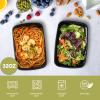 Ezalia 15 Pack- Meal Prep Containers 32oz, Plastic Food Prep Containers Reusable, Leakproof To Go Food Containers with Lids, BPA-Free, Microwave/Dishwasher/Freezer Safe view 2