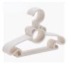 20 Pack Plastic Baby Hangers, Kids Closet Rack, Non-Slip Baby holrd with Hook, for Children, Infants, Nurseries and Young Children,Space Saving (Color : White) view 1