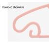 20 Pack Kids Hangers Plastic, Stackable Baby Hangers, Ultra Thin No Slip Infant Nursery Clothes holrd, for Boys & Girls Closet view 3