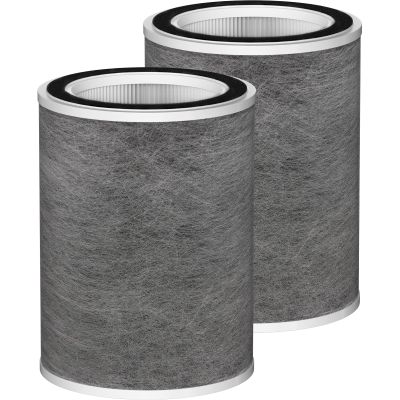 HP201 HEPA Replacement Filter Compatible with Shark HP201 HP202 HP301 HP302 UA205 AP1000 HC501 HC502 Air Cleaner Purifier MAX, Compare to # HE2FKBASMB & HE2FKBAS 2 Pack