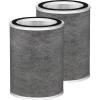 HP201 HEPA Replacement Filter Compatible with Shark HP201 HP202 HP301 HP302 UA205 AP1000 HC501 HC502 Air Cleaner Purifier MAX, Compare to # HE2FKBASMB & HE2FKBAS 2 Pack view 1