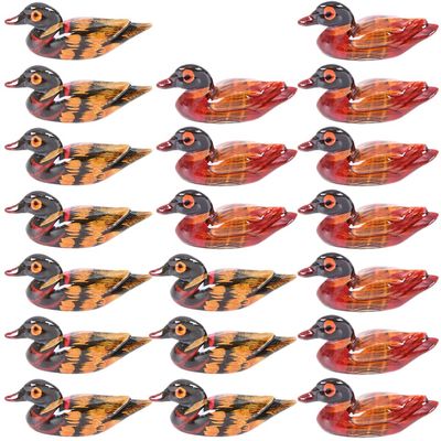 UPKOCH 20pcs Cute Duck Ceramic Chopstick Holders Animal Shaped Racks for Dining Table Decor Chopsticks Rest for Fork and Spoon for Home and Restaurant Use