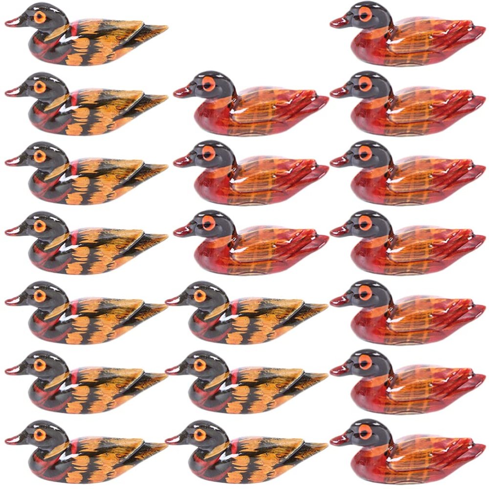 UPKOCH 20pcs Cute Duck Ceramic Chopstick Holders Animal Shaped Racks for Dining Table Decor Chopsticks Rest for Fork and Spoon for Home and Restaurant Use