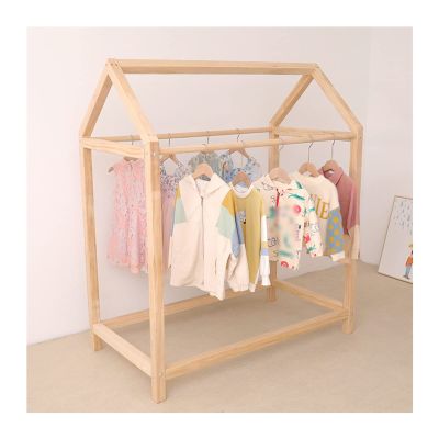 LXBAMKEA Child Coat Rack Stand Clothes Rack Stand, Home Clothing Store Display Stands, Kids Garment Dress Scarves Storage Holder, Bedroom Kindergarten Playroom Organizer, Stable