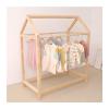 LXBAMKEA Child Coat Rack Stand Clothes Rack Stand, Home Clothing Store Display Stands, Kids Garment Dress Scarves Storage Holder, Bedroom Kindergarten Playroom Organizer, Stable view 1