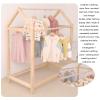 LXBAMKEA Child Coat Rack Stand Clothes Rack Stand, Home Clothing Store Display Stands, Kids Garment Dress Scarves Storage Holder, Bedroom Kindergarten Playroom Organizer, Stable view 3