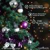 CAPHAUS 7.5 Feet Premium Pre-Hinged North Valley Spruce Full Artificial Green Christmas Tree, 1,346 Branch Tips and Metal Stand, Fake Xmas Tree for Indoor Home, Office, Party, Holiday Decoration view 4