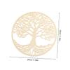 DECHOUS Rural Style Pendant Wooden Hanging Decor Tree Design Wall Art for Living Room Garden Unique Craft Wall Decor Simple Installation for Charming Atmosphere view 2