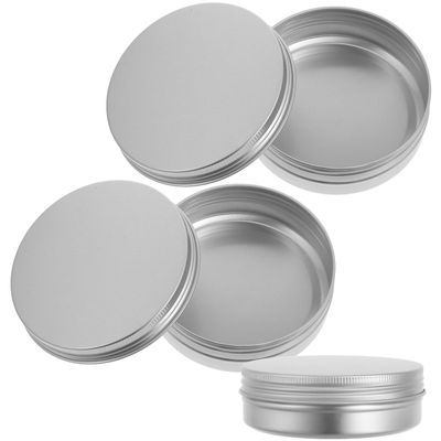 COHEALI Aluminum Soap Boxes 3 Pack Soap Tin with Removable Lid 3.26 in Metal Storage Containers for Bath Scented Handmade Travel Carrying