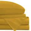 4 Piece RV Sheets Set, Luxury Breathable & Cooling Sheets Sheets 1000 Thread Count 100% Egyptian Cotton, 12 Inch Deep Pocket Full Size (54"X75"), Golden view 2
