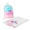 Restaurantware Bag Tek 12 x 18 Inch Bags For Cotton Candy 100 Greaseproof Cotton Candy Bags - Hot & Cold Friendly Freezable Clear PE Plastic Cotton Candy Favor Bags For Favors Or Goodie Bags view 2