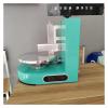 Baking Birthday Cake Tools High Efficiency Semi Automatic Birthday Cake Cream Decoration Coating Filling Machine Butter Spreading Daubing Icing Maker (Color : 220v pink) view 2