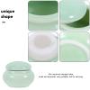 Luxshiny Mini Ceramic Cosmetic Jar with Lid Travel Makeup Sealed Bottle for Cream Rouge Lotion Tea Leaf Portable Refillable Container 1.81 X 1.81 X 1.37 in view 4