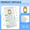 15 Pack 204814 Vacuum Bags Replacement for Kirby, Micron Magic Plus HEPA Filter Bags Compatible with Kirby Avalir/Sentria/Ultimate G Series Replaces F-Style & Twist-Style 204811 205811 204808 view 3