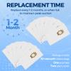 15 Pack 204814 Vacuum Bags Replacement for Kirby, Micron Magic Plus HEPA Filter Bags Compatible with Kirby Avalir/Sentria/Ultimate G Series Replaces F-Style & Twist-Style 204811 205811 204808 view 4