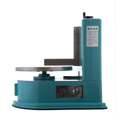 Baking Birthday Cake Tools Semi Automatic Birthday Cake Cream Spreading Machine Cakes Plastering Cream Coating Filling Cake Decorating Machines (Color : Green 110V)
