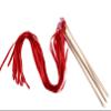 100PCS Ribbon Stick Wands Wedding Streamers with Silk Fairy Stick Wand for Wedding Party Baby Shower Send Off Party Activities Holiday Celebration Favors (Red-100PCS) view 1