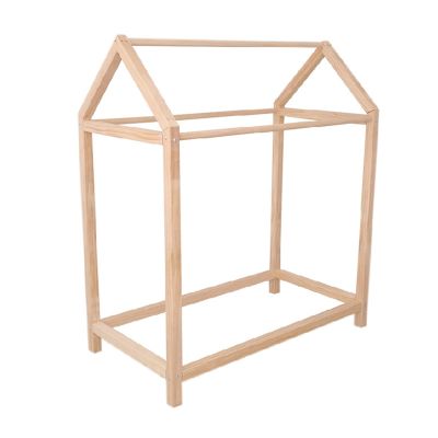 LXBAMKEA Child Coat Rack Stand Clothes Rack Stand, Wooden Storage Display Stand, Kids Garment Dress Scarves Organizer Holder, Clothing Store Bedroom Kindergarten Furniture, Assembly