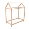 LXBAMKEA Child Coat Rack Stand Clothes Rack Stand, Wooden Storage Display Stand, Kids Garment Dress Scarves Organizer Holder, Clothing Store Bedroom Kindergarten Furniture, Assembly view 1