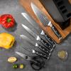 NANFANG BROTHERS Knife Sets for Kitchen with Block, Damascus Kitchen Knife Set with Block, ABS Ergonomic Handle for Chef Knife Set and Kitchen Shear view 2