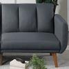 cjc Sofa Couch, Couches for Living Room, 81 Inch Love Seater Sofa with High-Density Sponge Comfy Soft Cushions and Free A DIY Couch Cover for Compact Living Room (Grey Sofa) view 4