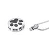 SHEIL Foreverlove Memorial Jewelry Memorial Pet Ashes Keepsake Dog Cat Cremation Jewelry Urn Pendant Locket Crystal Neckalce,2 view 3