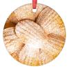 Madeleines Christmas Ornaments 2022 Cute Food Ornaments for Christmas Trees Personalized Christmas Ornaments Holiday Christmas Keepsake New Year Gifts for Friends, 3 Inch view 1