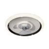 ZWPAYF Black/Gold/White Ceiling Fan Lamp with Remote Control Household Fan Blade 360 Degree Rotation Large Wide-Angle Circulating Air Quiet LED Flush Mount Ceiling Light Bedroom Dining Room view 1