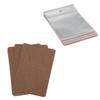 jweemax Necklace Display Card with Clear OPP Bag Earrings Ornament Storage Holder Cardboard for Jewelry Store. view 2