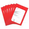 jweemax Reusable Self Sealing Bag with Clear Window Hang Hole for Jewelry Display Decoration Packaging 50pcs view 1