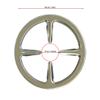Tredoni 6" Gas Stovetop/Hob Ring Reducer for Coffee Makers & Small Pots/Pans, 15cm Galvanized Steel view 2