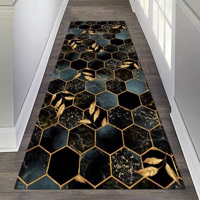 Long Carpet Runners for Hallway, Decorative Corridor Narrow Runner Rug, Bedroom Non-Slip Area Rug, Rubber Backing Doormat Runner 60x150cm/80x450cm (Size : 2.6 ft x 6.6 ft)