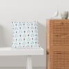 20" Square Floral Print Pillow Cover view 3
