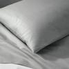 Boll & Branch Percale Hemmed Pillowcase Set - Cooling and Breathable for Hot Sleepers - King, Shore - Luxury 100% Organic Cotton - Crisp and Smooth - 2 Pillowcases Included view 2