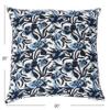 20" Square Noir Iris Pillow Cover view 2