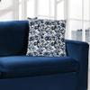 20" Square Noir Iris Pillow Cover view 3