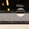 Furnish my Place Modern Plush Solid Beige Color Rug, Indoor/Outdoor Mat, Area Rugs Great for Kids, Pets, Living Room, Made in USA, 18" Round - Set of 3 view 2