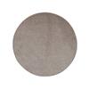 Furnish my Place Modern Plush Solid Beige Color Rug, Indoor/Outdoor Mat, Area Rugs Great for Kids, Pets, Living Room, Made in USA, 18" Round - Set of 3 view 3