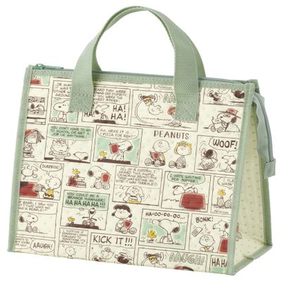 Skater FBC1-A Non-Woven Lunch Bag, Snoopy Peanuts Comics